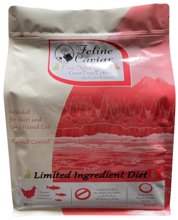 Feline Caviar Free Spirit Holistic Alkaline Entree Dry Grain Free Cat Food