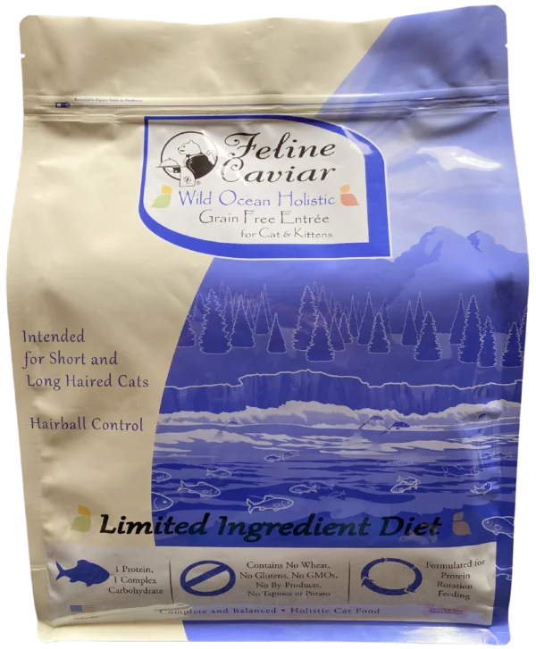 Feline Caviar Wild Ocean  Grain Free Entrée Dry Cat Food
