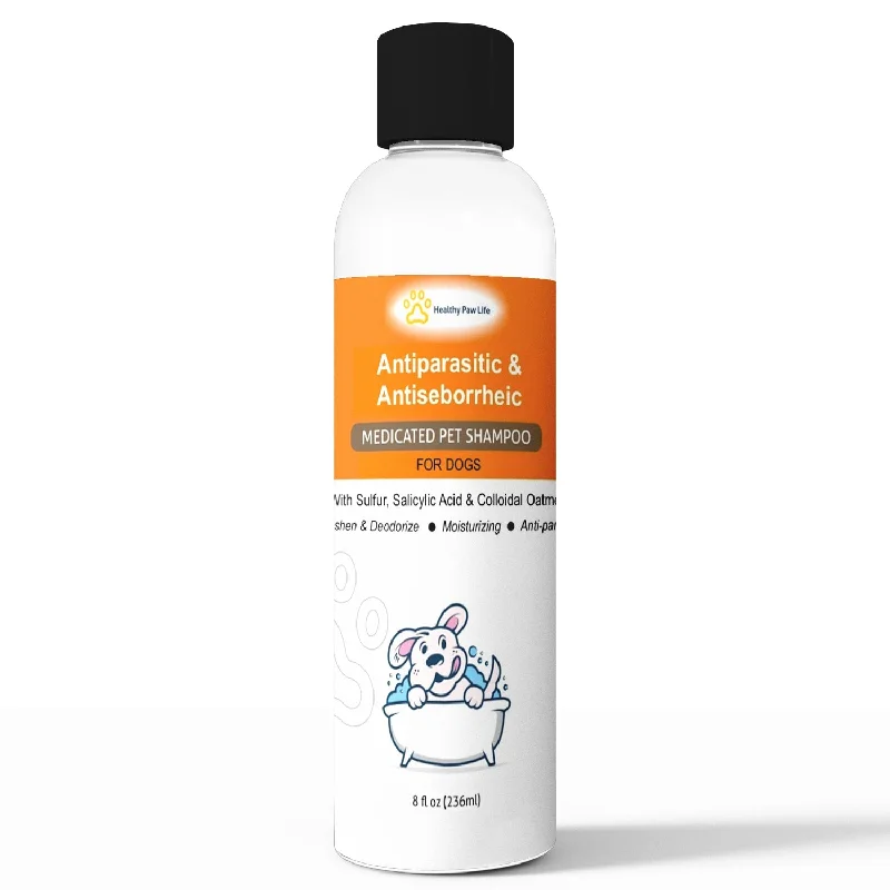 Healthy Paw Life's Sulfur, Salicylic Acid, Oatmeal Shampoo