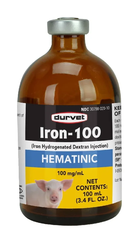 Iron-100 Inj. Hydrogenated Dextran, 100 ml