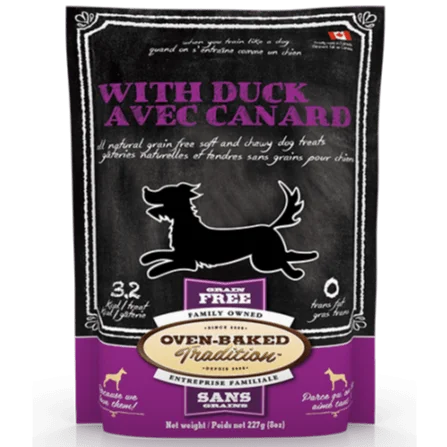 Oven-Baked Tradition Soft & Chewy Grain-Free Duck Dog Treats