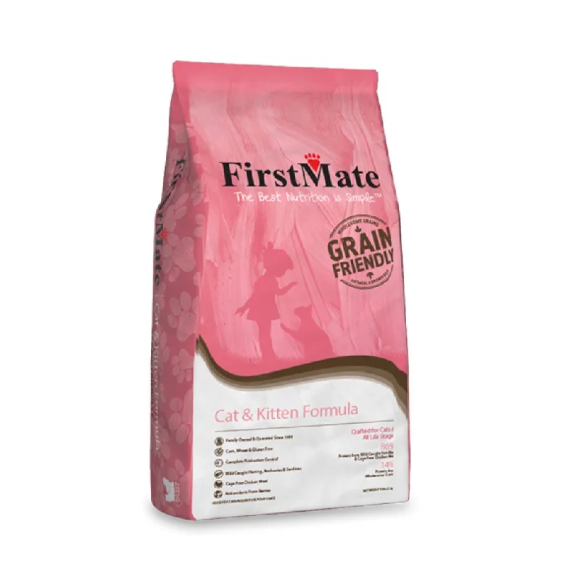 FirstMate's Grain Friendly Cat and Kitten Formula 13 lbs