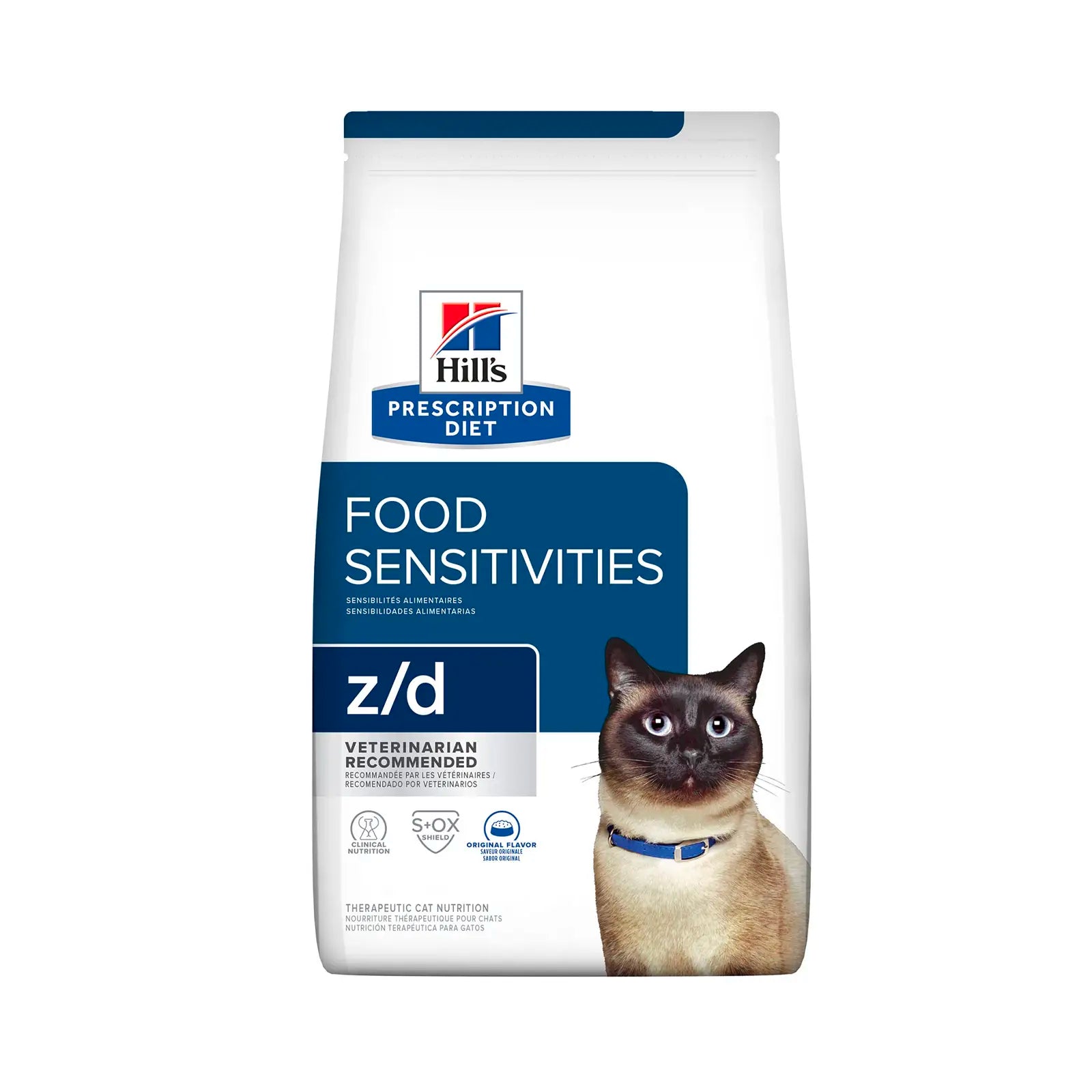 Hill's Prescription Diet -  Feline z/d Food Sensitivities 4lb