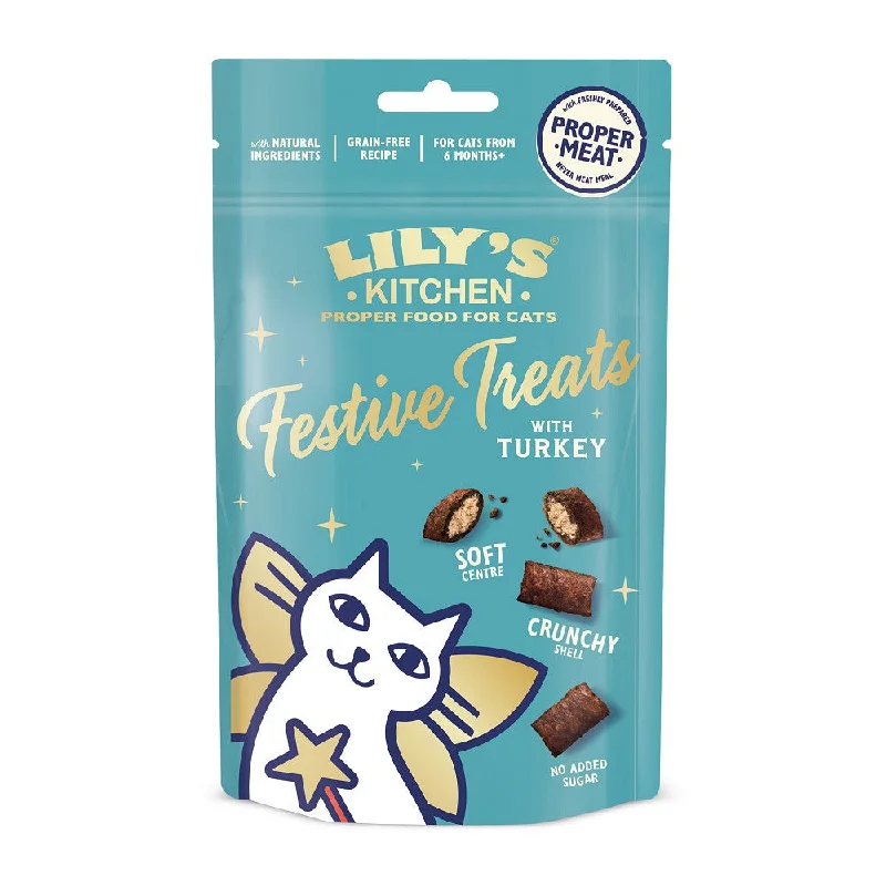 Christmas Turkey Grain Free Crunchy Cat Treats