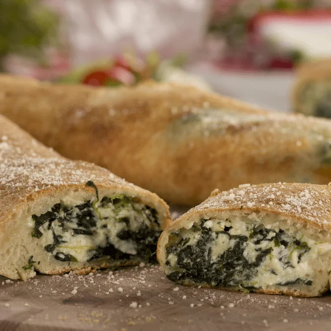 A Casa ~ Spinach & Cheese Stromboli