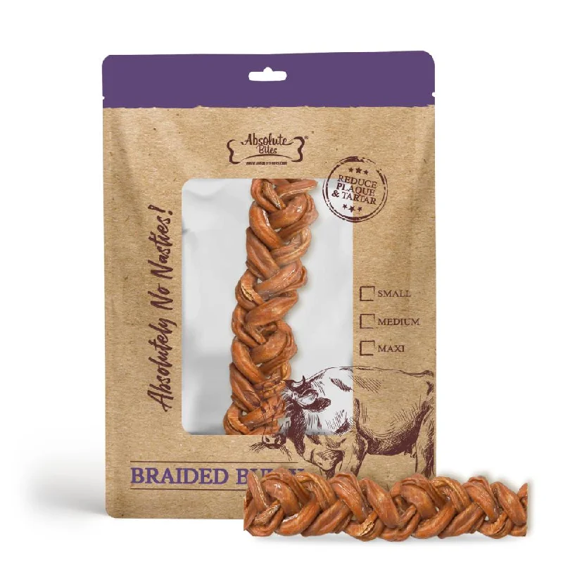 Absolute Bites Braided Bully Stick - Maxi 1pc