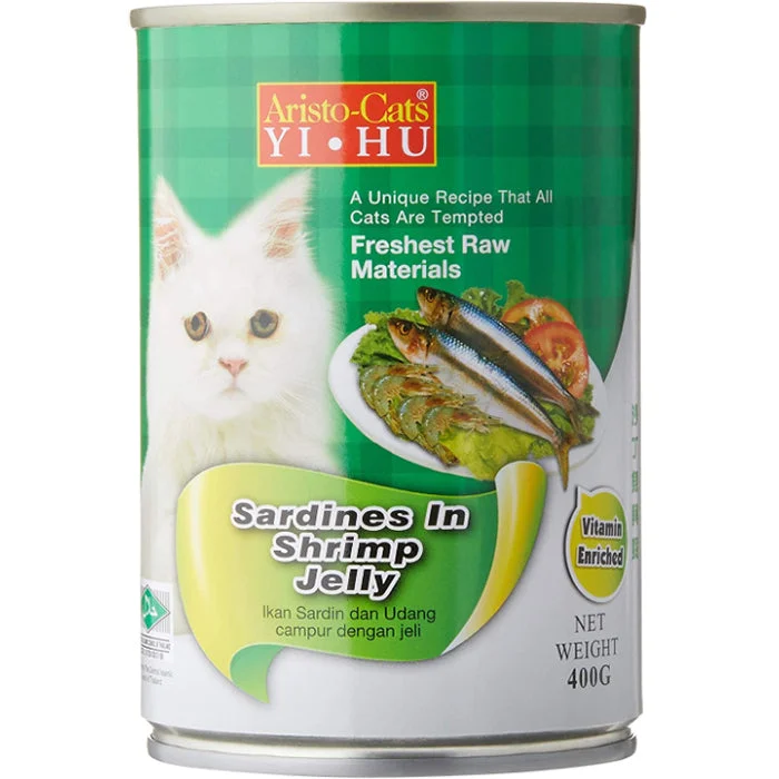 Aristo-Cats Sardines in Shrimp Jelly 400g