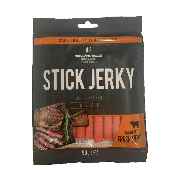 Bow Wow Dog Treat Beef Jerky 90g (BW1055)