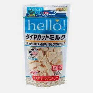 DoggyMan Hello Milk Cut Treats 100g