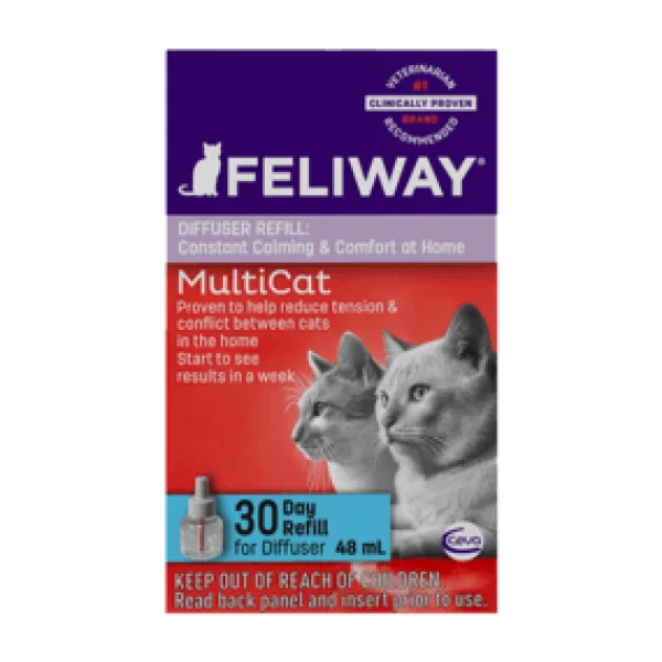 Feliway Multicat 30 Day Diffuser Refill