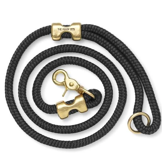 Foggy Dog Onyx Marine Rope Leash