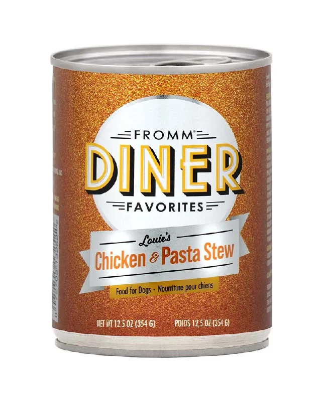 Fromm Diner Favorites - Louie's Chicken & Pasta Stew Wet Dog Food 12.5oz