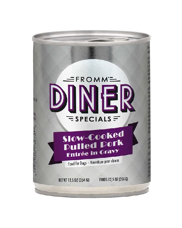 Fromm Diner Specials - Slow-Cooked Pulled Pork Entree Wet Dog Food 12.5oz