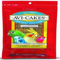 Lafeber Company Classic Avi-Cakes Parakeet and Cockatiel Treat 8 Oz