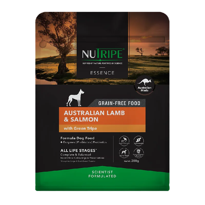 Nutripe Dog Essence Australian Lamb & Salmon with Green Tripe 200g