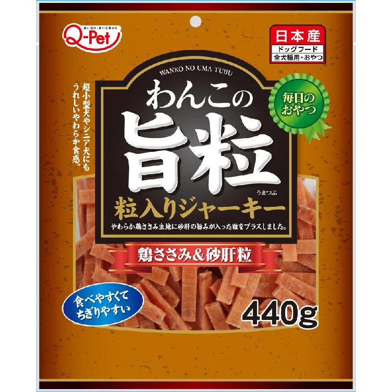 Q-Pet Dog Wankono Umatsubu Chicken & Gizzard 440g