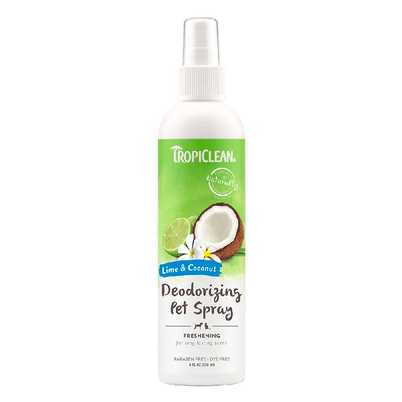 Tropiclean Deodorizing Pet Spray Lime & Coconut 8oz