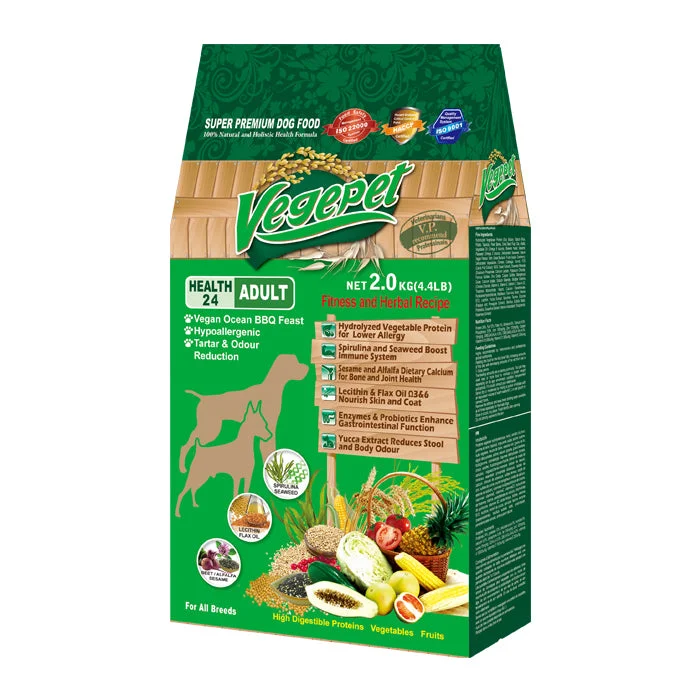 Vegepet Dog Adult - Fitness & Herbal Recipe 2kg