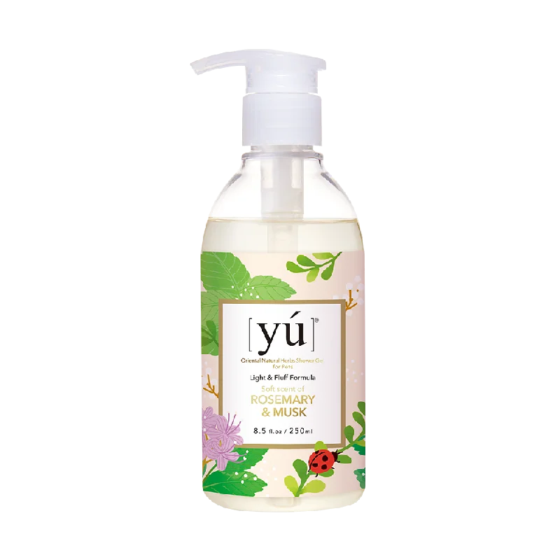 Yu Oriental Natural Herbs Shower Gel Rosemary & Musk for Cats & Dogs 250ml