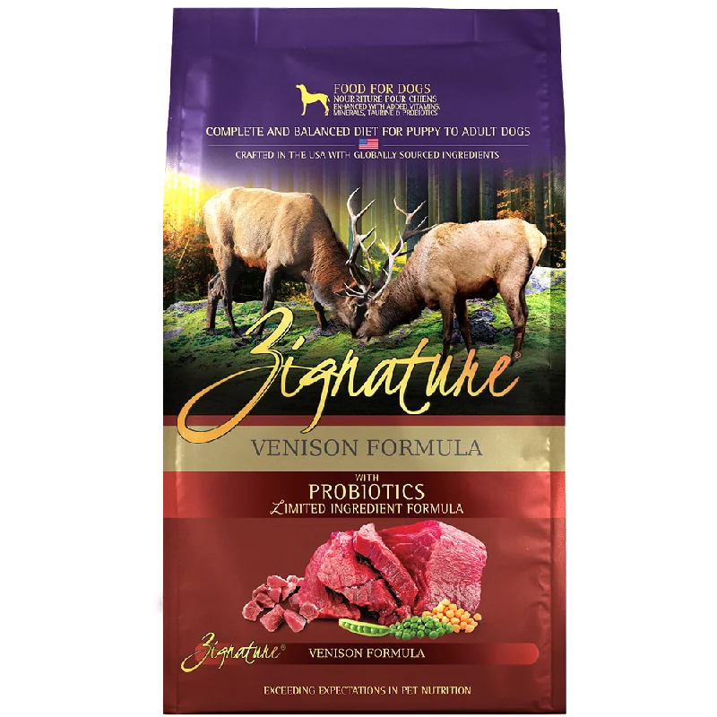 Zignature Dog Venison Formula 25lb