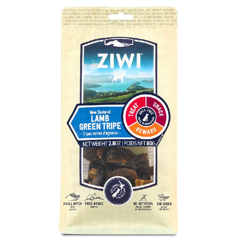 Ziwi Peak Dog Air-Dried Lamb Green Tripe 80g