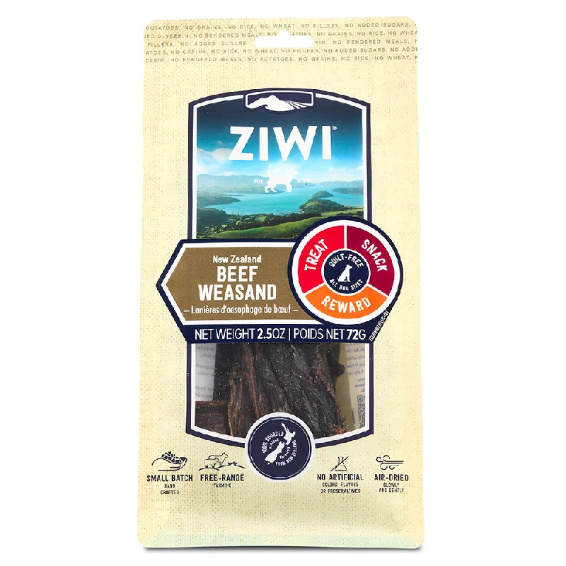 Ziwi Peak Dog Oral Health Chews NZ Beef Weasand 72g