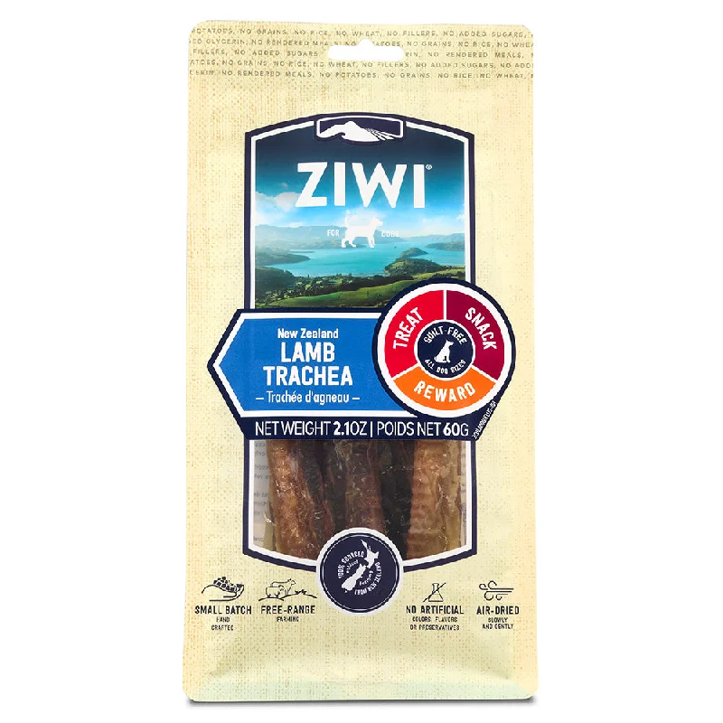 Ziwi Peak Dog Oral Health Chews NZ Lamb Trachea 60g